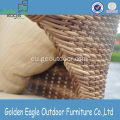 4pcs Kanpoko aisialdiko rattan mahaia